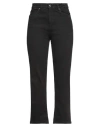 Silvian Heach Woman Jeans Black Size 30 Cotton, Elastane In Black
