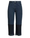 Silvian Heach Woman Jeans Blue Size 28 Cotton, Polyester, Elastane In Blue