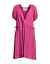 Silvian Heach Short Dresses In Fuchsia