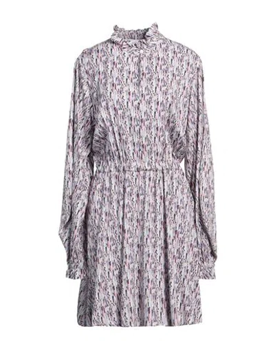 Silvian Heach Woman Mini Dress Pink Size 6 Viscose