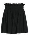 Silvian Heach Woman Mini Skirt Black Size 2 Polyester, Viscose, Elastane In Black