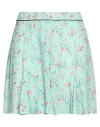 Silvian Heach Woman Mini Skirt Light Green Size 6 Viscose In Green