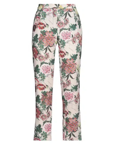 Silvian Heach Woman Pants Beige Size 2 Polyester, Elastane