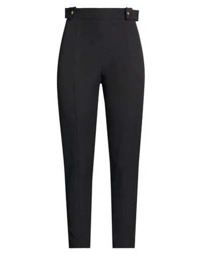 Silvian Heach Woman Pants Black Size 8 Polyester, Elastane In Green