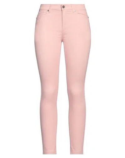 Silvian Heach Woman Pants Blush Size 29 Cotton, Polyester, Elastane In Pink