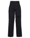 Silvian Heach Woman Pants Midnight Blue Size 2 Polyester, Viscose, Elastane In Blue