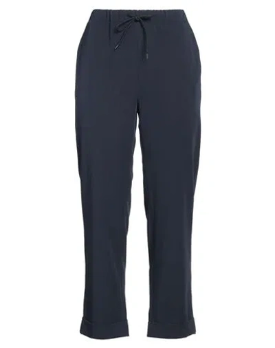 Silvian Heach Woman Pants Navy Size 6 Polyester, Viscose, Elastane In Navy Blue