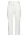 Silvian Heach Woman Pants White Size 10 Polyester, Elastane
