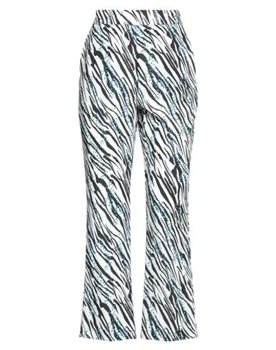 Silvian Heach Woman Pants White Size 10 Polyester