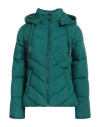 Silvian Heach Woman Puffer Green Size 12 Polyester In Green