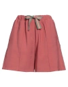 Silvian Heach Woman Shorts & Bermuda Shorts Antique Rose Size 6 Viscose, Polyester In Pink