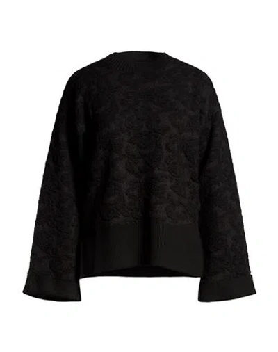 Silvian Heach Woman Sweater Black Size S Synthetic Fibers, Wool, Alpaca Wool
