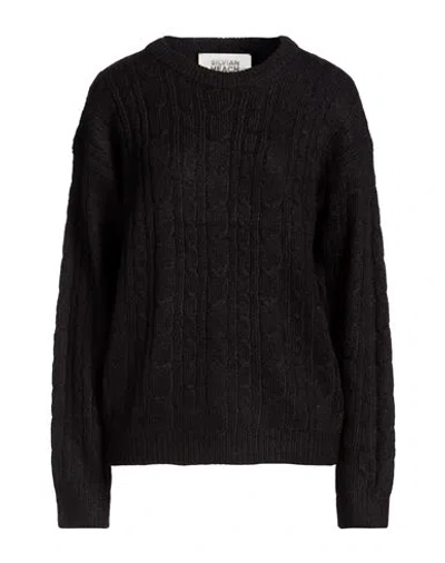 Silvian Heach Woman Sweater Black Size Xxs Acrylic, Polyester, Nylon, Wool