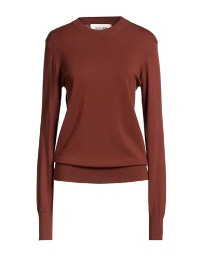 Silvian Heach Woman Sweater Tan Size L Viscose, Polyester In Brown
