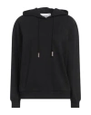 Silvian Heach Woman Sweatshirt Black Size M Cotton