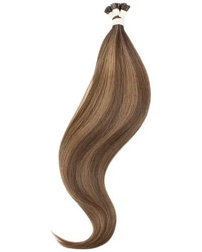 Silvie Women's Maya 20in Strand By Strand Keratin Extensions In White