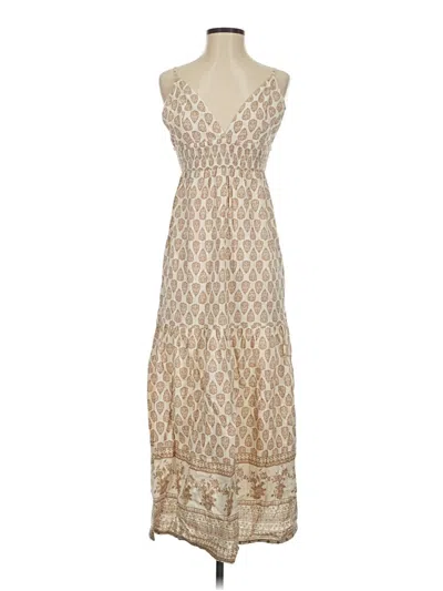 Pre-owned Sim & Sam Casual Dress In Brown