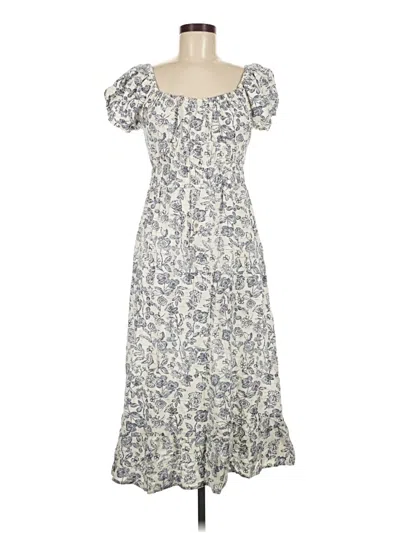 Pre-owned Sim & Sam Casual Dress In Gray