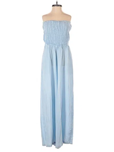 Pre-owned Sim & Sam Jumpsuit In Blue