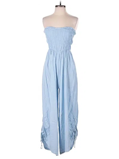 Pre-owned Sim & Sam Jumpsuit In Blue