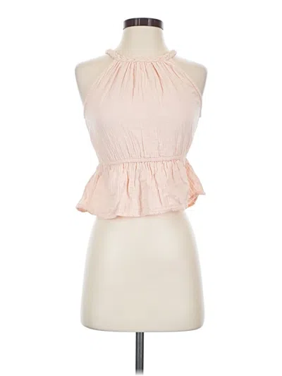 Pre-owned Sim & Sam Sleeveless Blouse In Pink