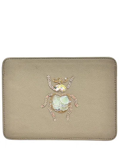 Simitri Beetle Sling Bag In Brown