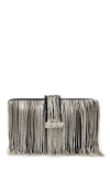 Simitri Chunky Clutch In Gray