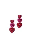 Simitri Dil Earrings In Pink