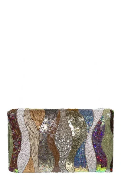 Simitri Dune Kitsch Clutch In Gold