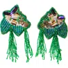 Simitri Enchanted Earrings In Green