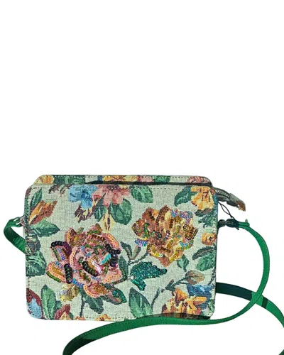 Simitri Fleur Sling Bag In Green