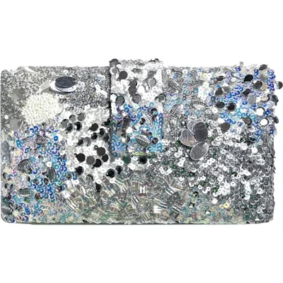 Simitri Garnet Kitsch Clutch In Neutral