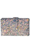Simitri Hand-embroidered Sequin Box Clutch In Multi