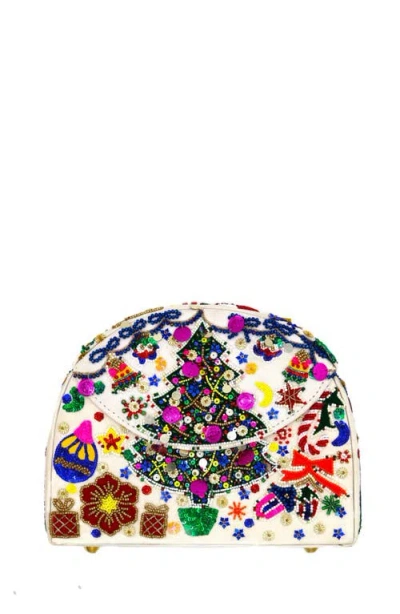 Simitri Holiday Half Moon Bag In Multi