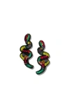 Simitri Kaa Earrings In Multi