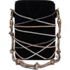 Simitri Knotty Bucket Bag In Black