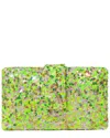 Simitri Lime Kitsch Clutch In Green