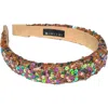 Simitri Nola Headband In Pattern