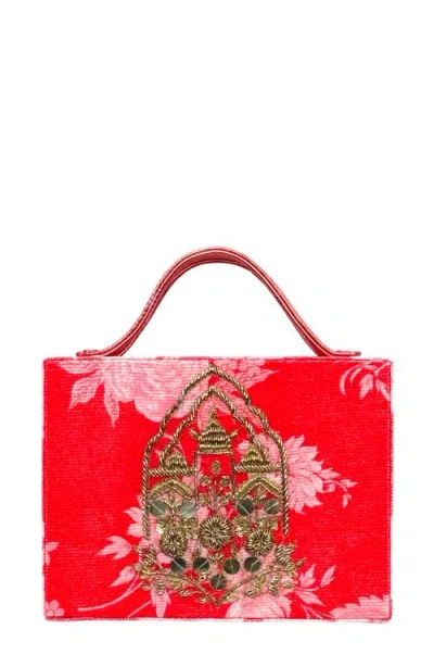 Simitri Palace Briefcase In Red