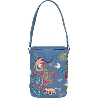 Simitri Palm Paradise Bucket Bag