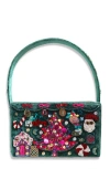 Simitri The Holiday Box Clutch In Green