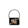 Simitri Women's Black / Gold Black Poker Mini In Multi