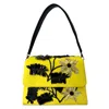 Simitri Daisy Trapezee Bag In Black