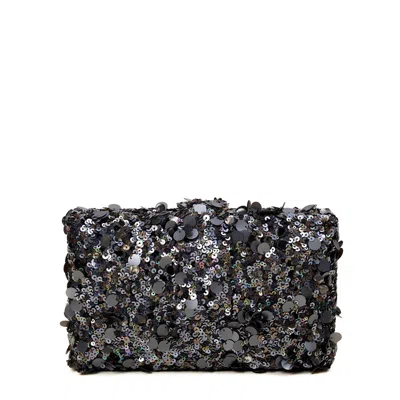 Simitri Women's Black Raven Kitsch Clutch