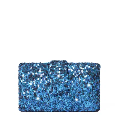 Simitri Women's Blue Capri Kitsch Clutch