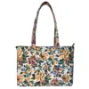 Simitri Women's Blue Fleur Tote