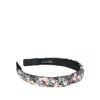 Simitri Women's Blue / Silver / Neutrals Icy Headband In Multi