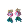 Simitri Bouquet Earrings In Green
