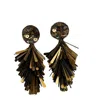 Simitri Women's Brown Eternal Earrings In Brown
