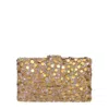 Simitri Floral Sequin Kitsch Clutch In Multi